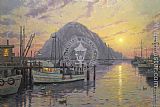 Morro Bay at Sunset